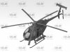 ICM 48369 MH-6J Little Bird, US Special Forces Helicopter (100% new moulds) 1/48
